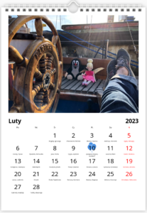 Kalendarz 2023 - luty