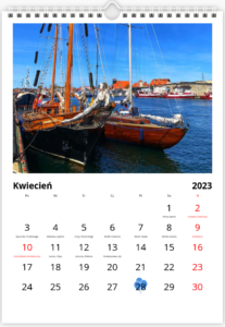 Kalendarz 2023 - kwiecień
