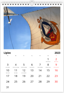Kalendarz 2023 - lipiec
