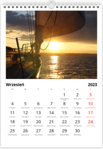Kalendarz 2023 - wrzesień